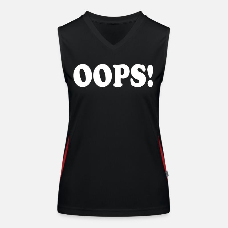 Oops Women's Functional Contrast Tank Top