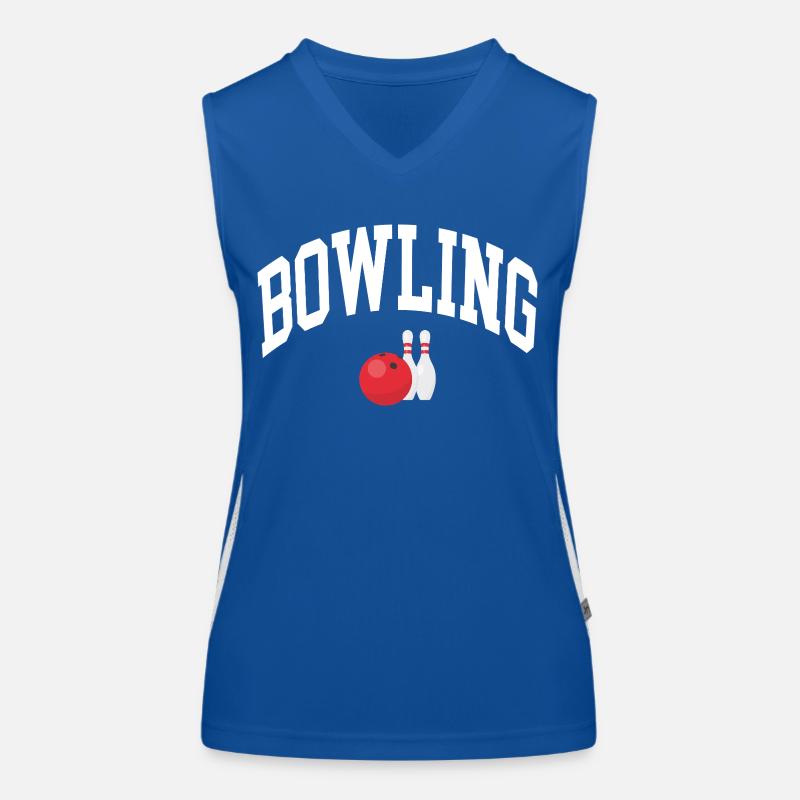 Bowling Women's Functional Contrast Tank Top