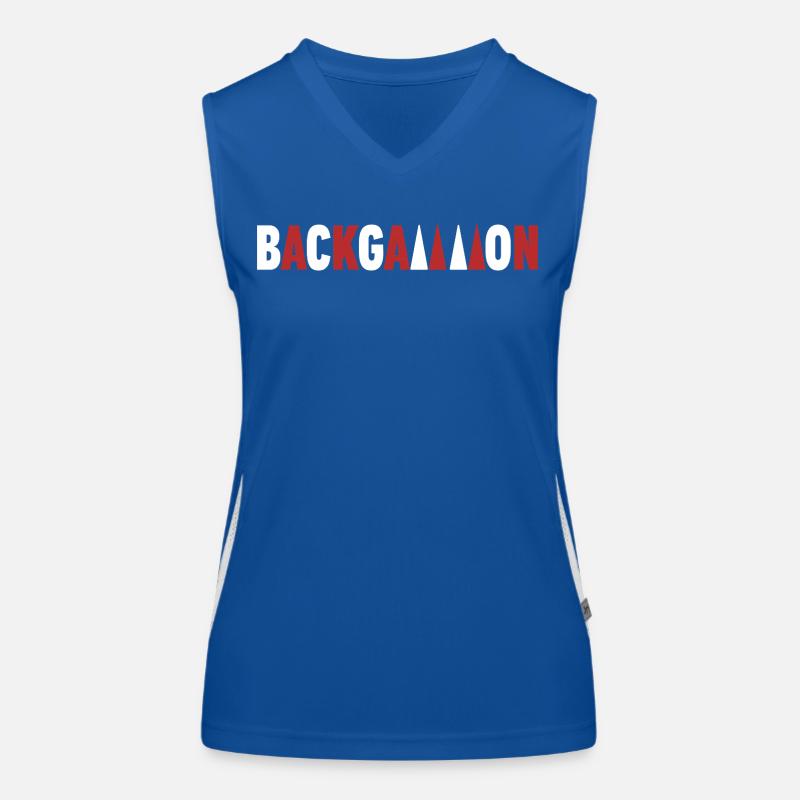 backgammon Women's Functional Contrast Tank Top