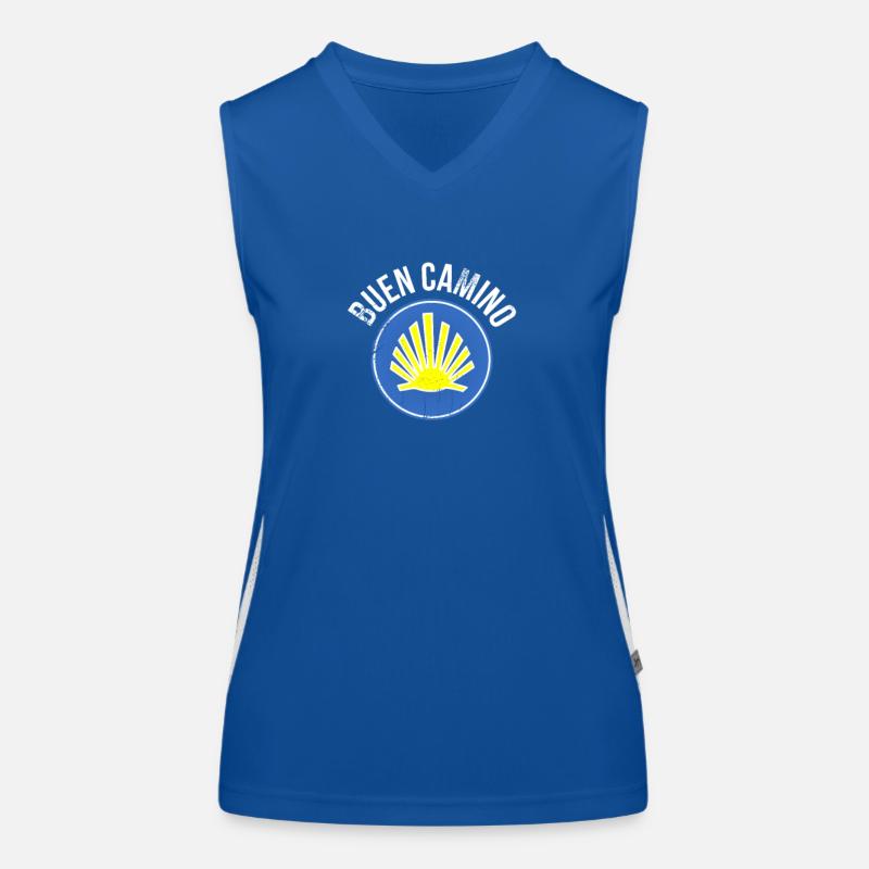 Chemin de Saint-Jacques Palourde Débardeur respirant contrasté Femme