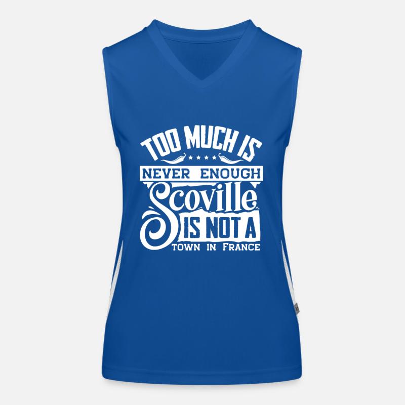 Scharf Kochen Funktionelles Kontrast-Tank Top für Frauen