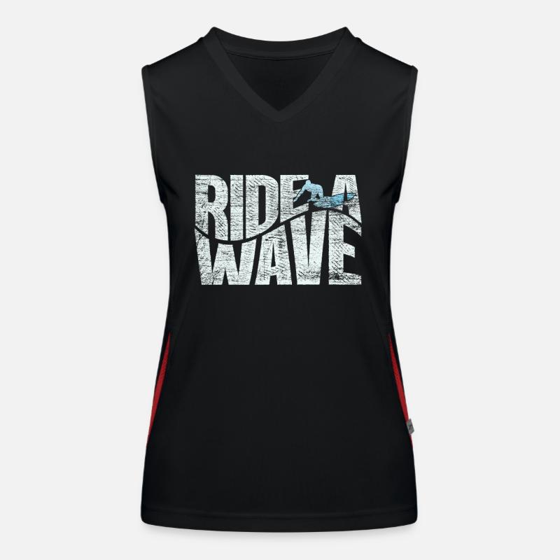 surfer Women's Functional Contrast Tank Top