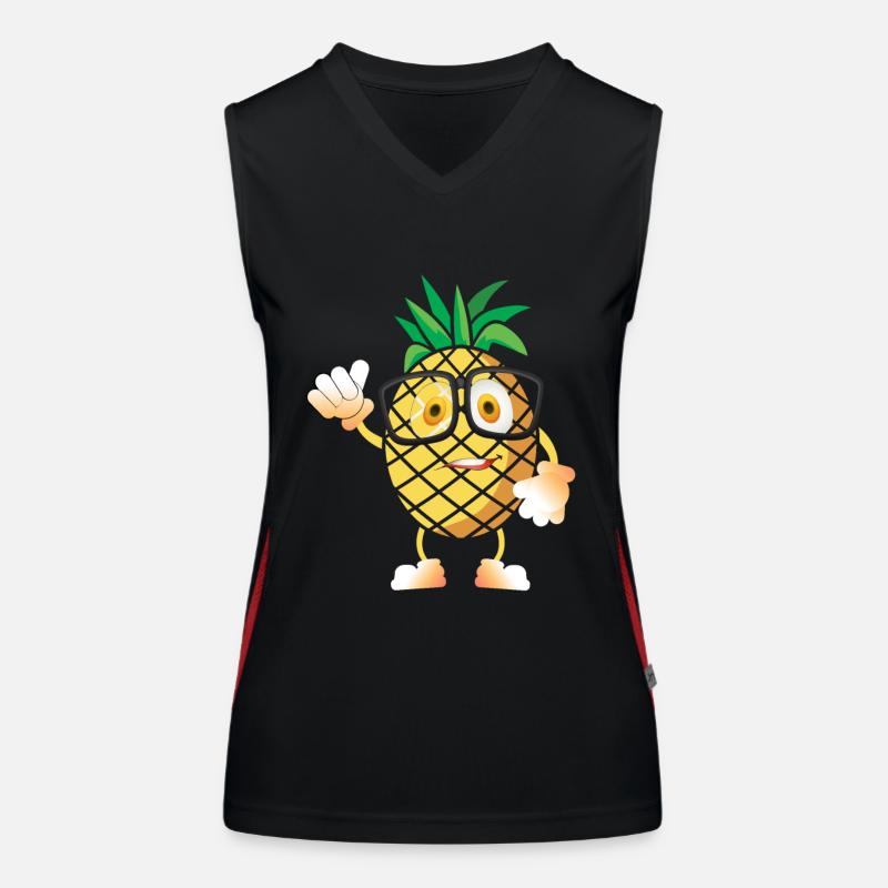 pineapple Women's Functional Contrast Tank Top