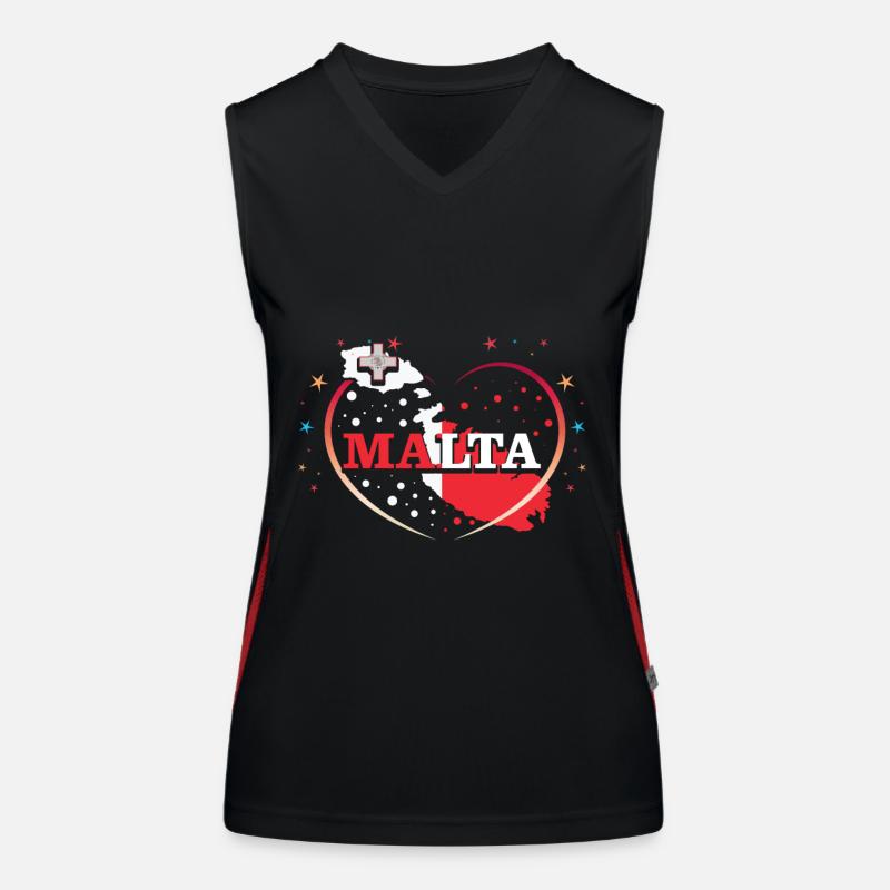 Malta Women's Functional Contrast Tank Top
