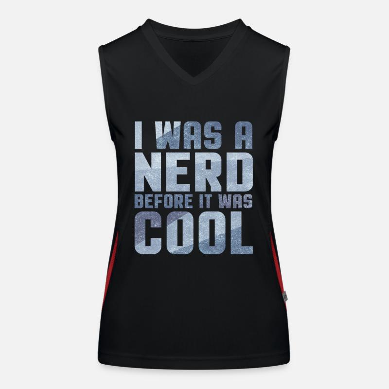 Nerd Women's Functional Contrast Tank Top