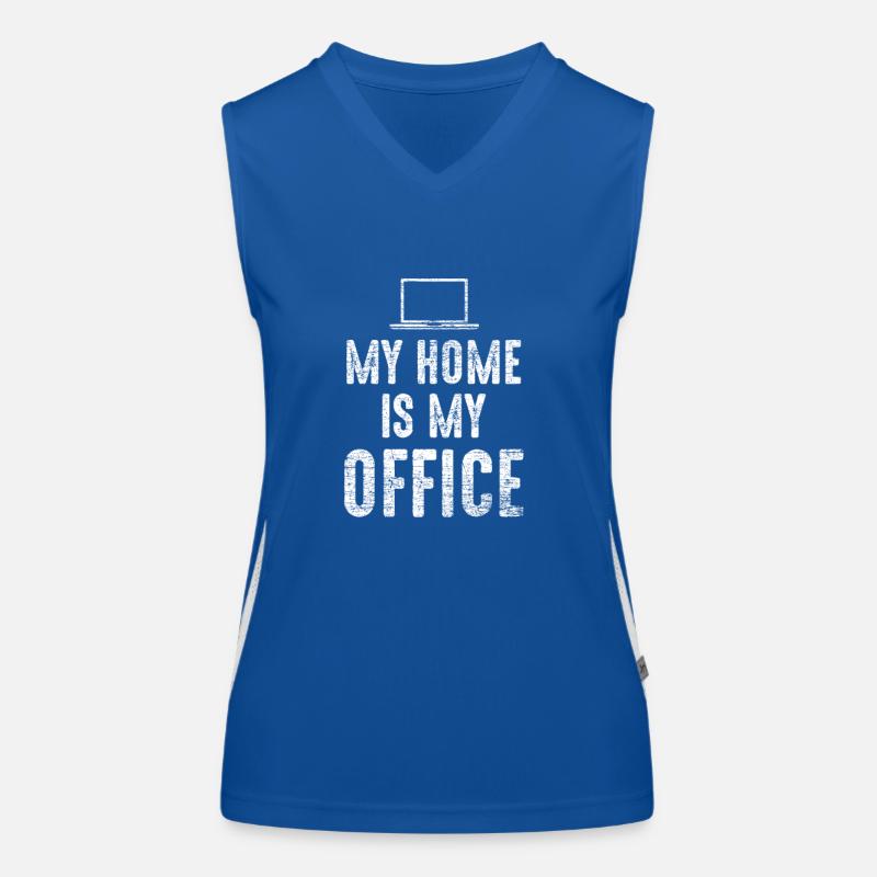Home Office Funktionelles Kontrast-Tank Top für Frauen