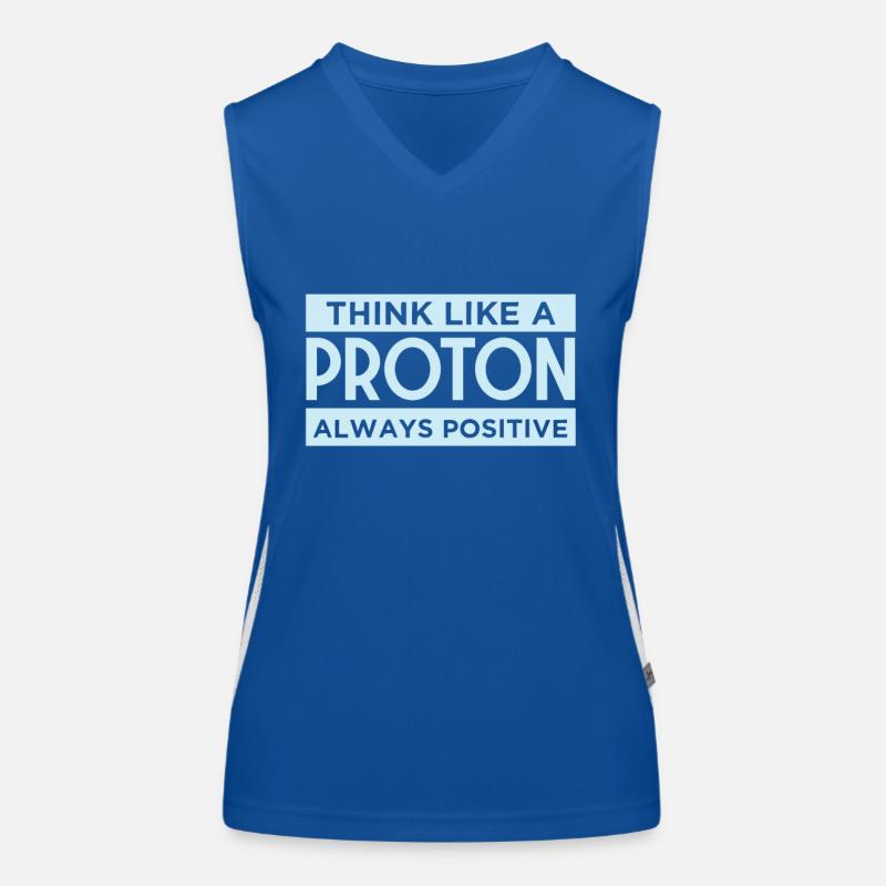 Physics science Women's Functional Contrast Tank Top