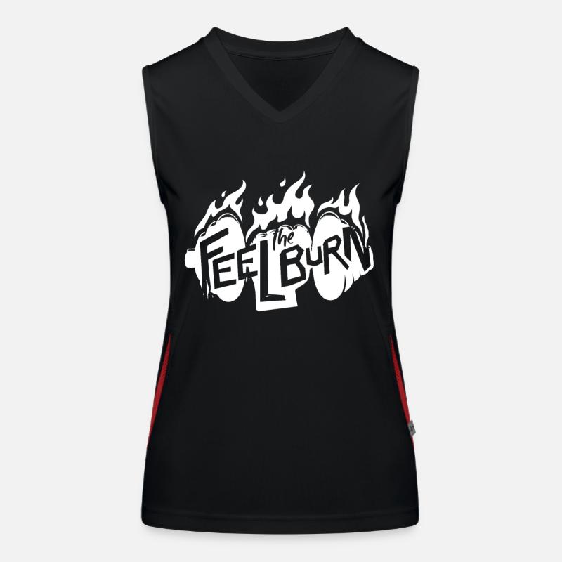 Fitness Dumbbell Training Women's Functional Contrast Tank Top