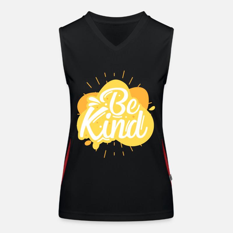 Be nice Women's Functional Contrast Tank Top