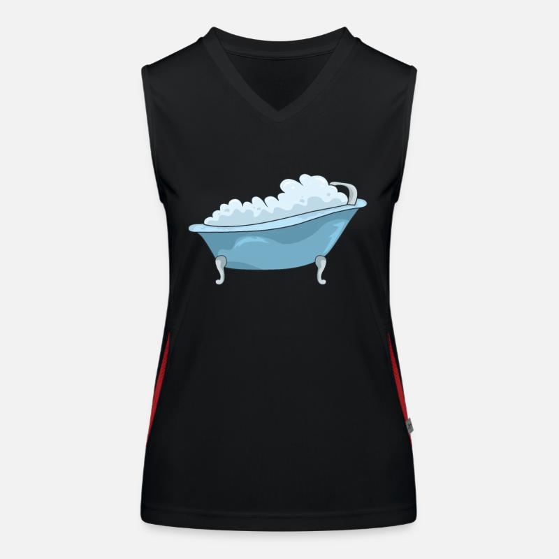 Baignoire Débardeur respirant contrasté Femme
