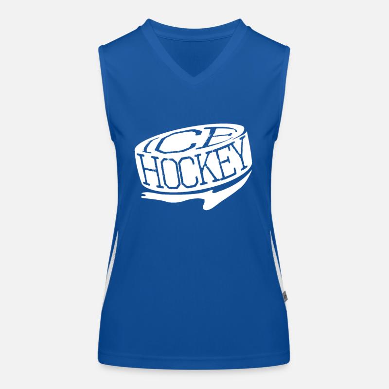 Eishockey Funktionelles Kontrast-Tank Top für Frauen