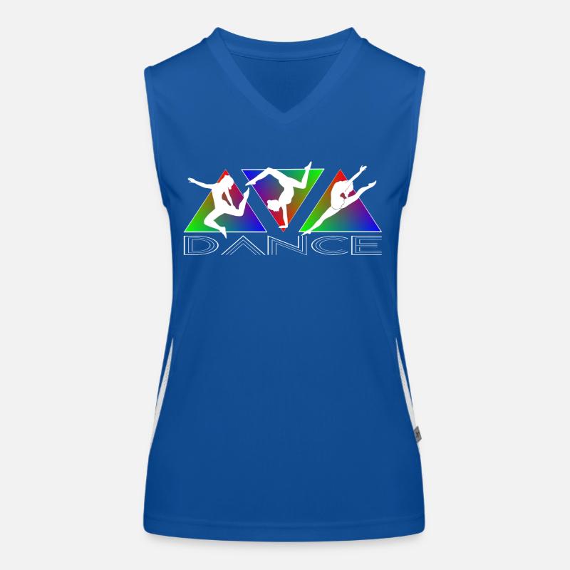 Dance Funktionelles Kontrast-Tank Top für Frauen
