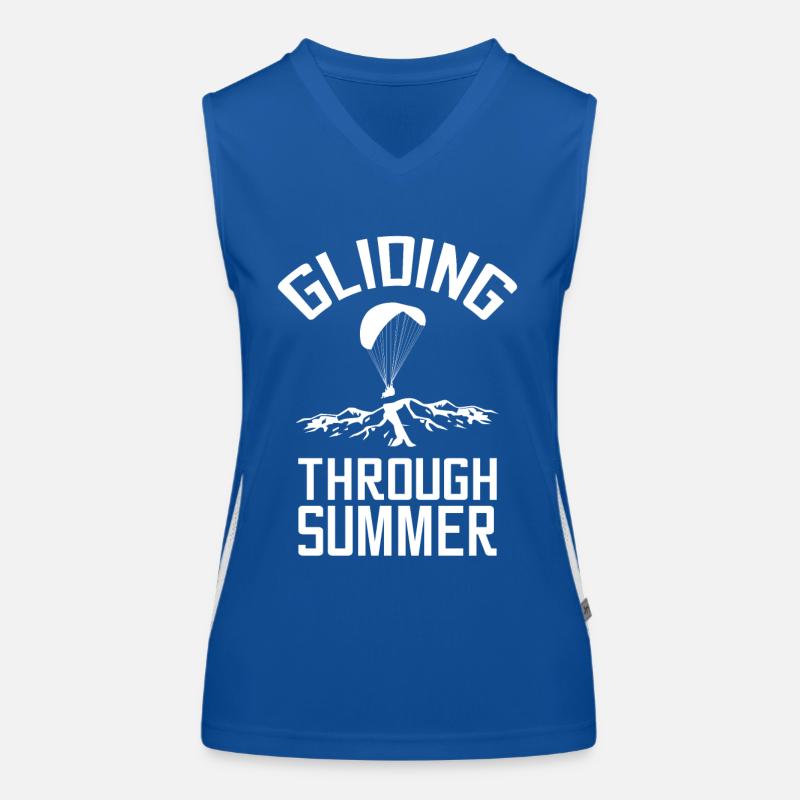 Gliding through summer Women's Functional Contrast Tank Top