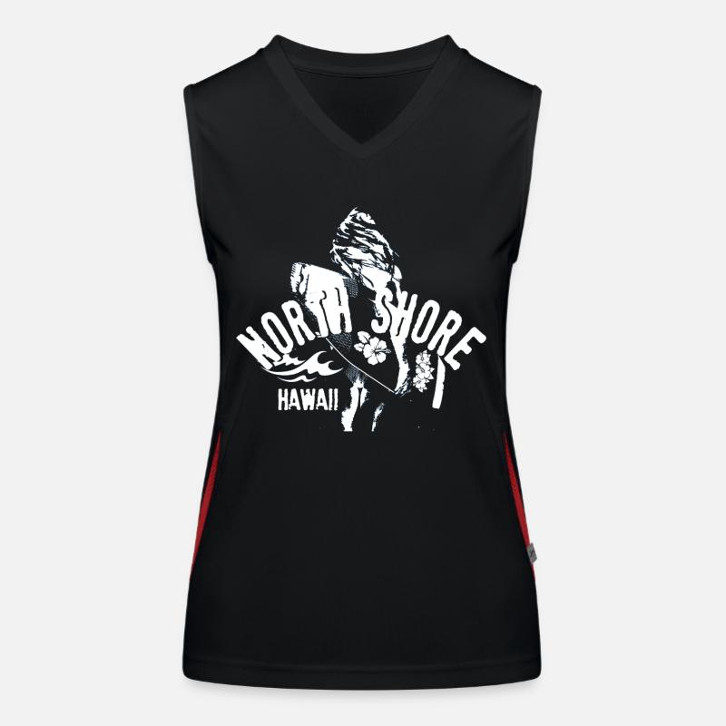 North Shore Hawaii Women's Functional Contrast Tank Top