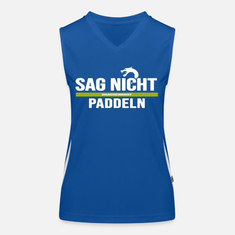 drachenboot chinesisches drachenboot-paddeln Funktionelles Kontrast-Tank Top für Frauen