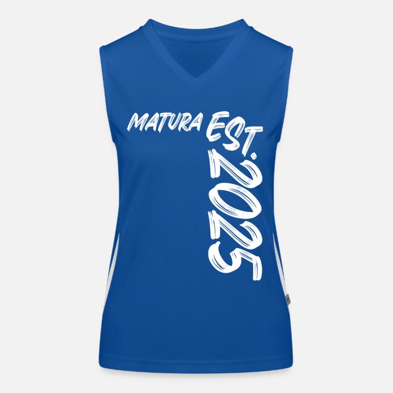 Matura Est. 2025 Funktionelles Kontrast-Tank Top für Frauen