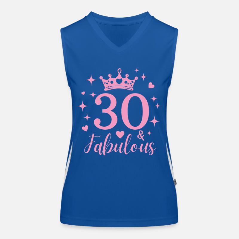 Fabelhafte 30. 30. Geburtstag Funktionelles Kontrast-Tank Top für Frauen
