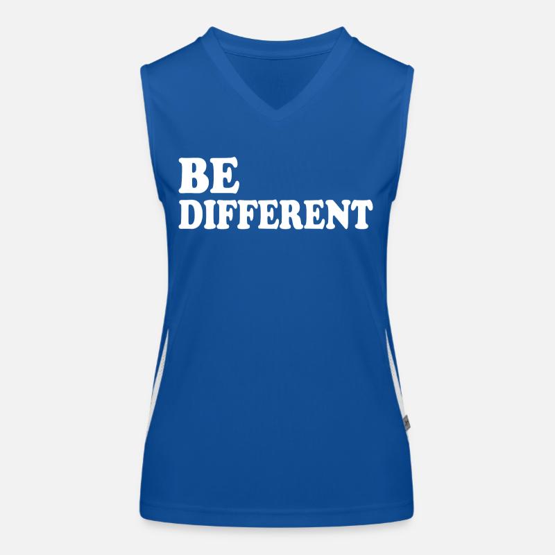 Be different Funktionelles Kontrast-Tank Top für Frauen
