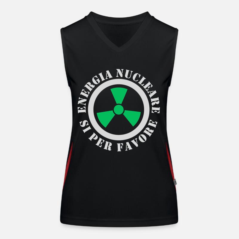Kernkraft, Ja bitte Funktionelles Kontrast-Tank Top für Frauen