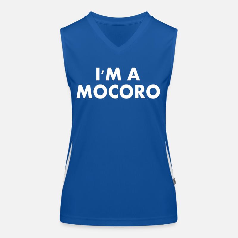 I'm a mocoro Funktionelles Kontrast-Tank Top für Frauen