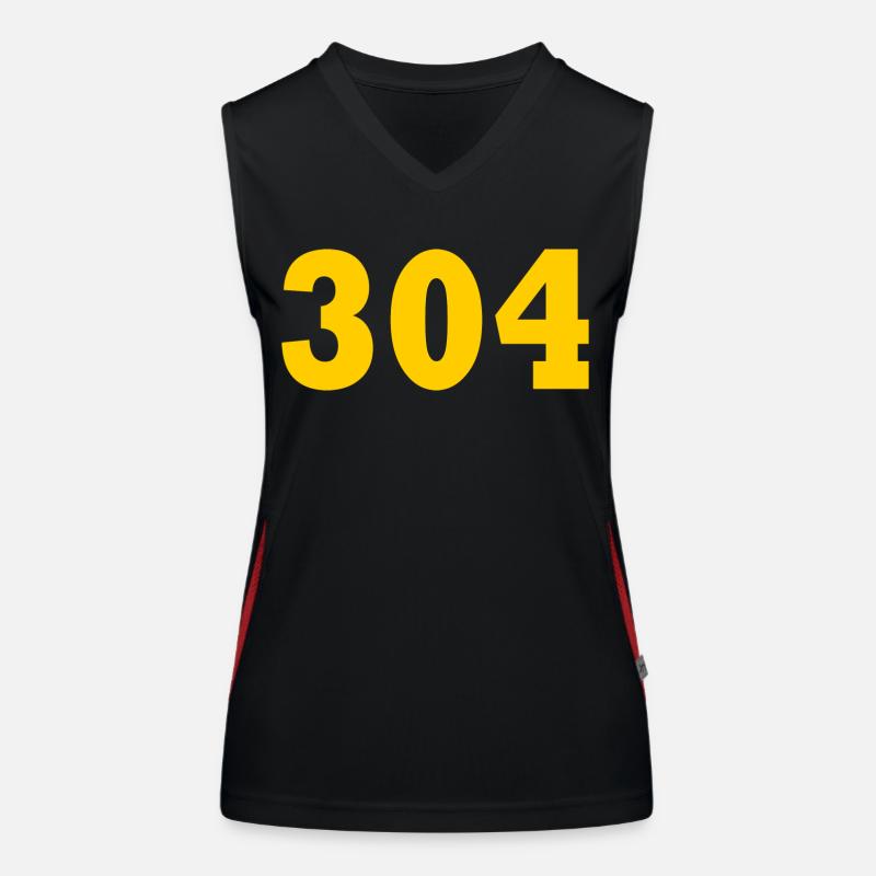 304 Funktionelles Kontrast-Tank Top für Frauen