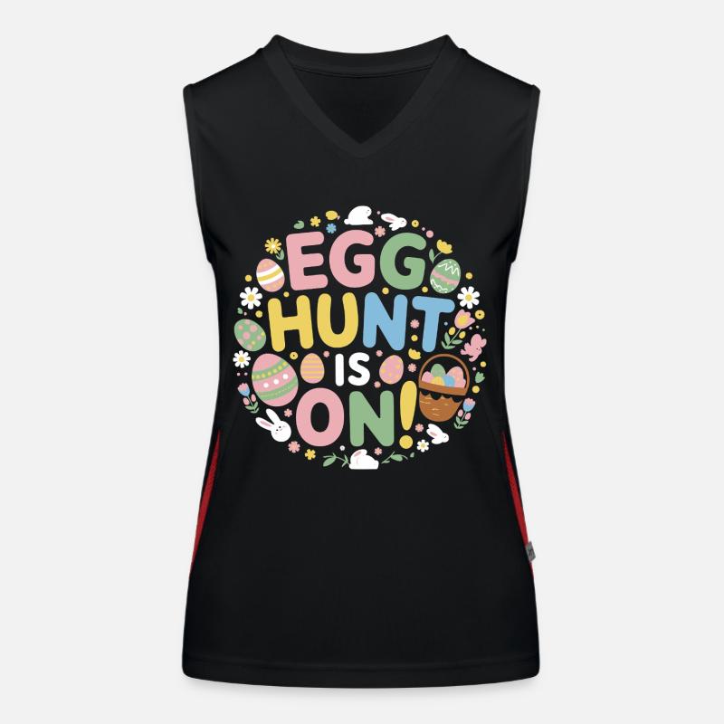 Ostern Funktionelles Kontrast-Tank Top für Frauen