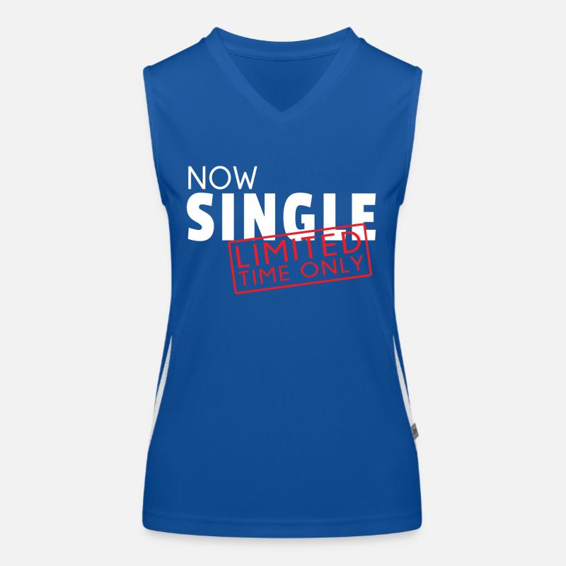 Now Single Limited time only Geschenk Singel Funktionelles Kontrast-Tank Top für Frauen