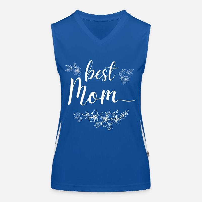 Best mom Women's Functional Contrast Tank Top