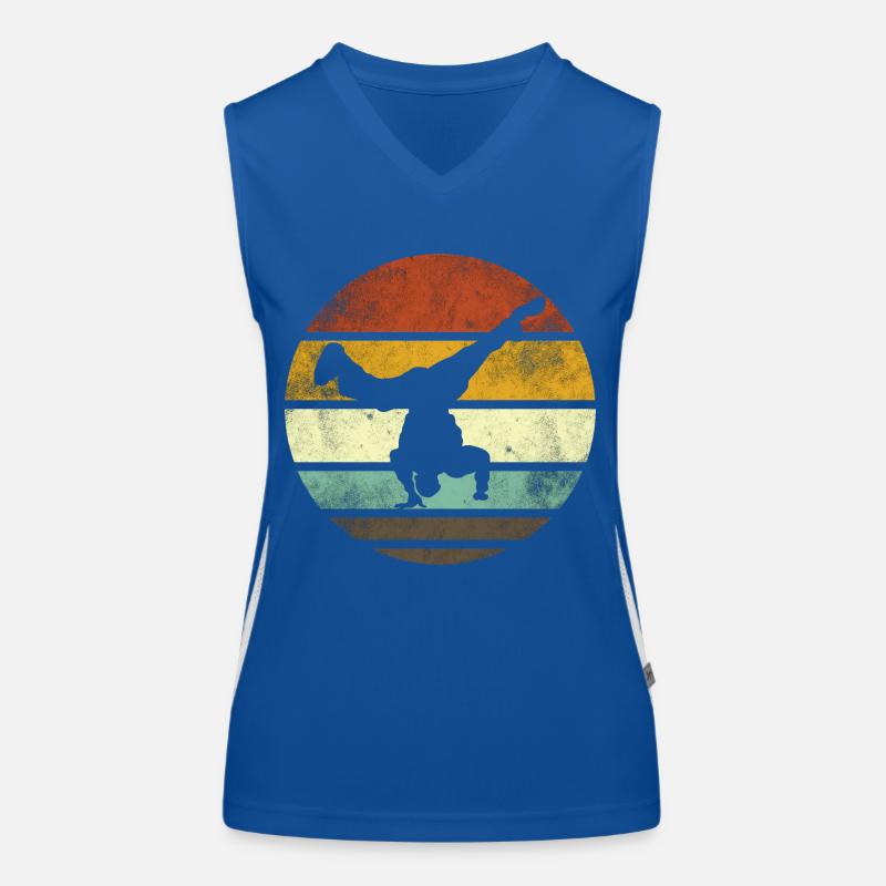 Breakdance Jeunes Breakdancers Danse Débardeur respirant contrasté Femme