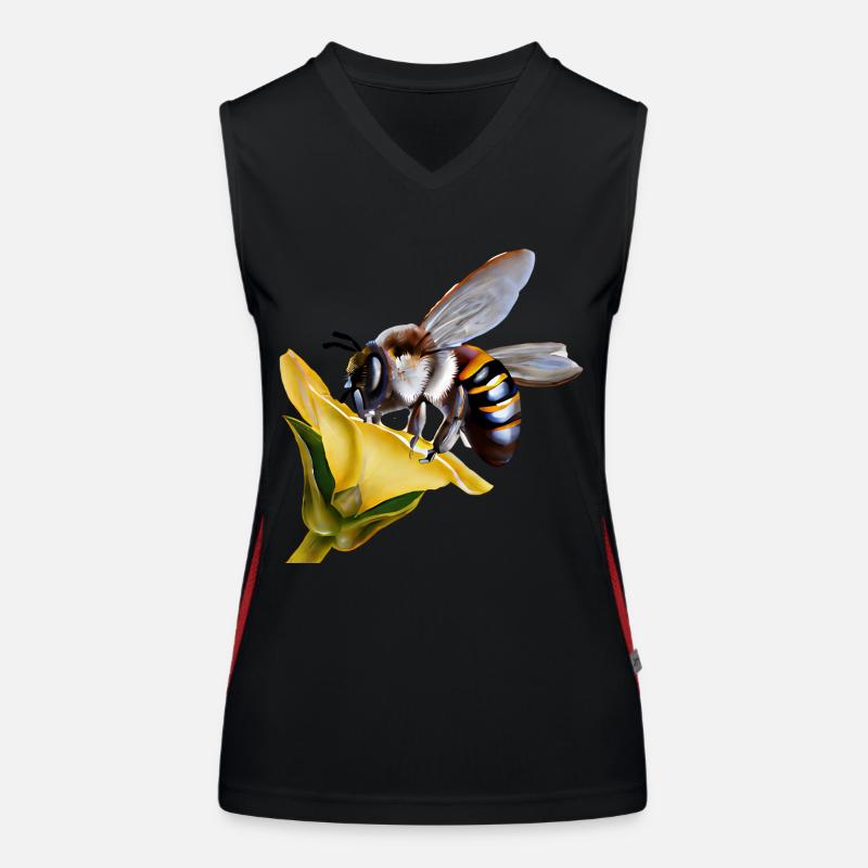Industrious bee Women's Functional Contrast Tank Top