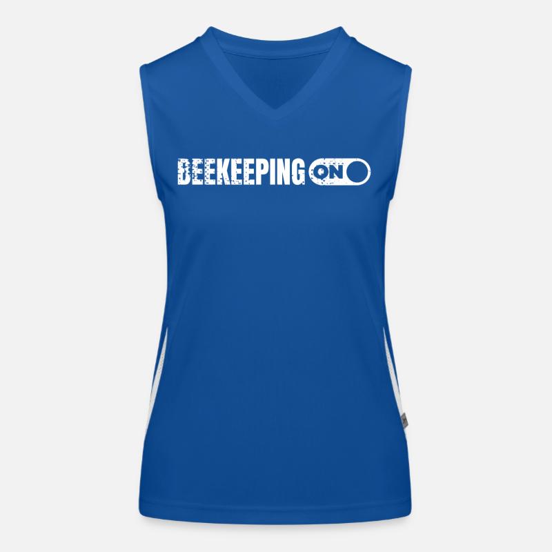 Imker sein Funktionelles Kontrast-Tank Top für Frauen