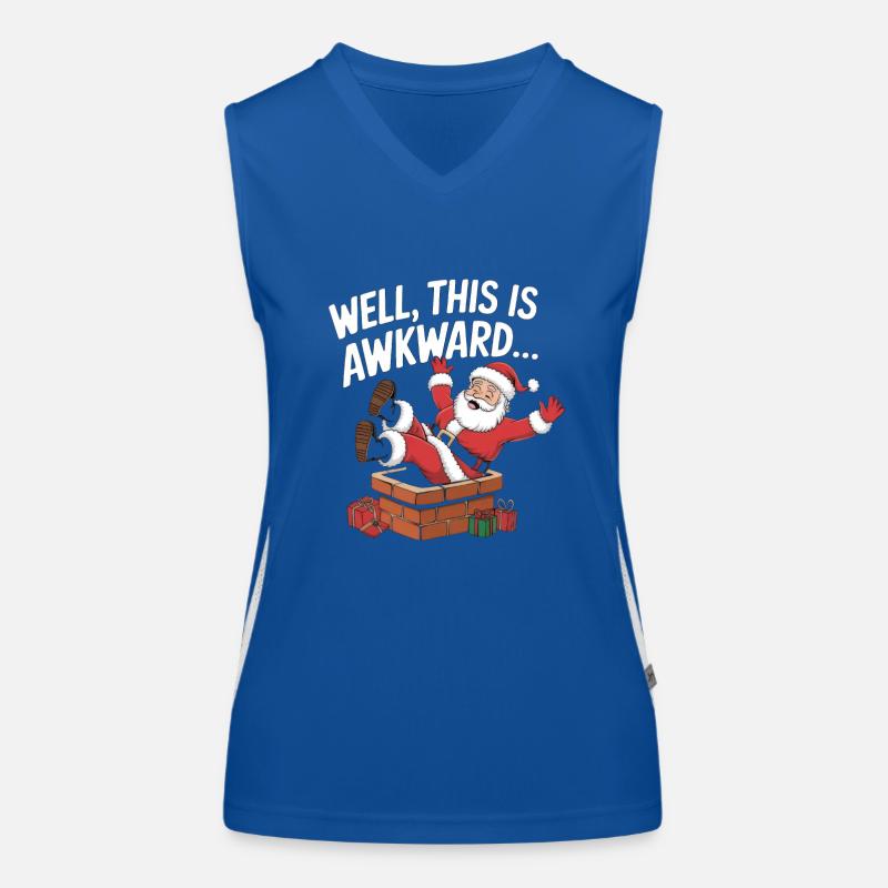 Well This Is Awkward Women's Functional Contrast Tank Top