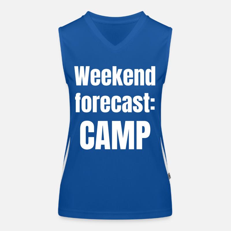 Weekend forecast: Camp Funktionelles Kontrast-Tank Top für Frauen