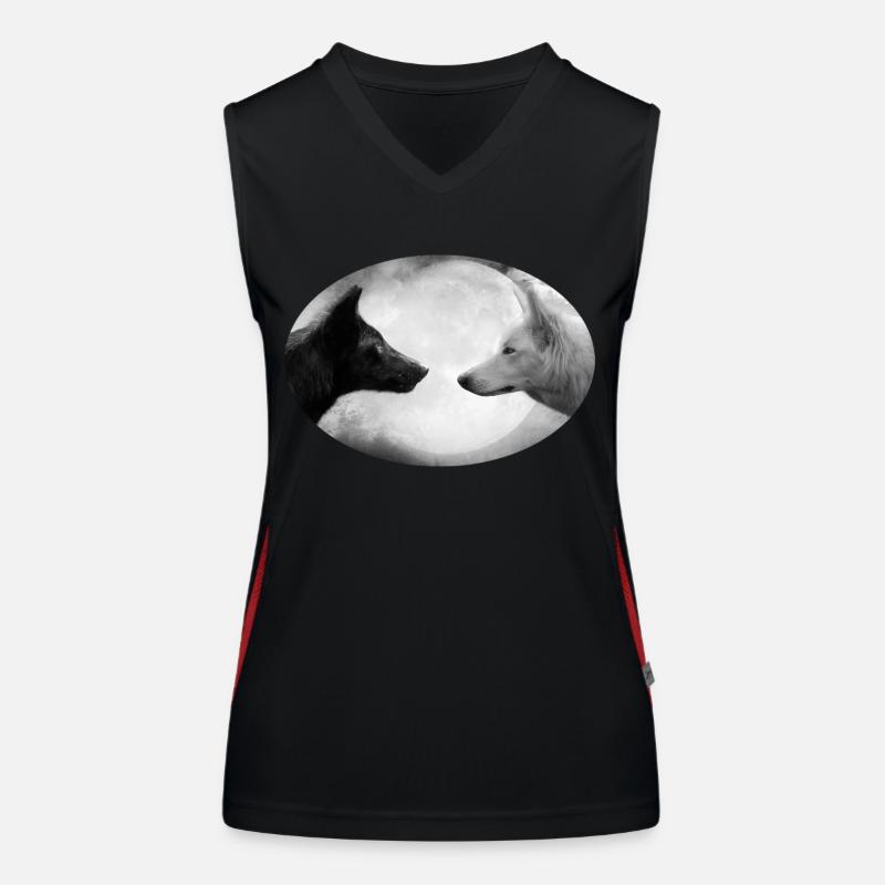 Wolf Women's Functional Contrast Tank Top