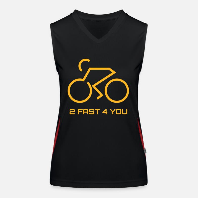 coureur Débardeur respirant contrasté Femme
