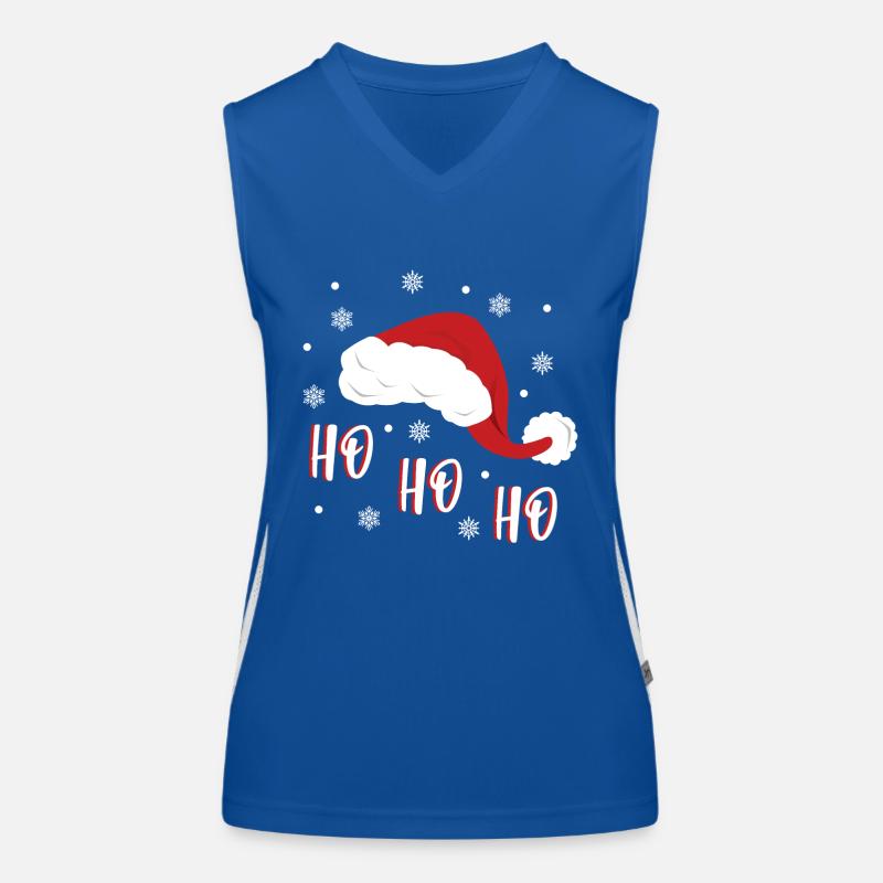 Weihnachten Funktionelles Kontrast-Tank Top für Frauen