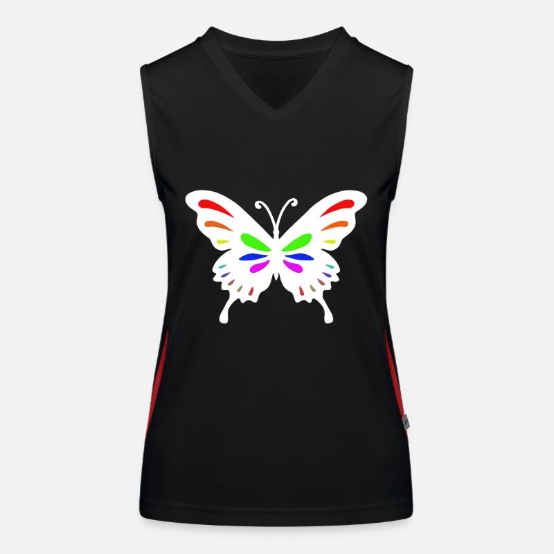 papillon papillon Débardeur respirant contrasté Femme