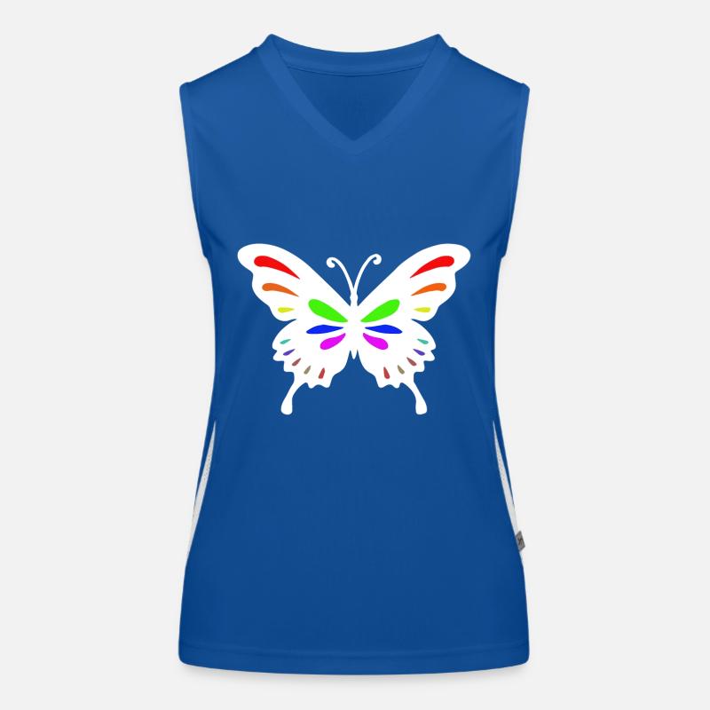 papillon papillon Débardeur respirant contrasté Femme