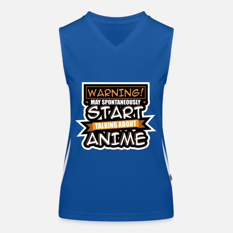 Série d'anime Débardeur respirant contrasté Femme