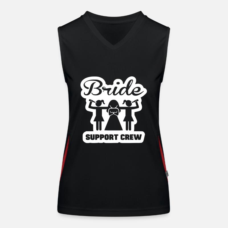 Hen party Women's Functional Contrast Tank Top
