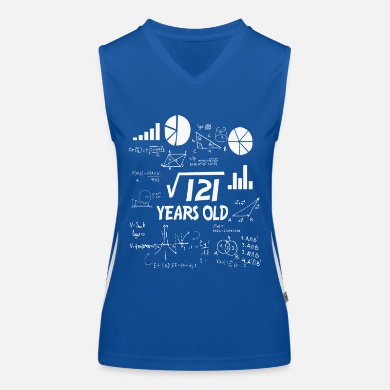 11e anniversaire maths Débardeur respirant contrasté Femme