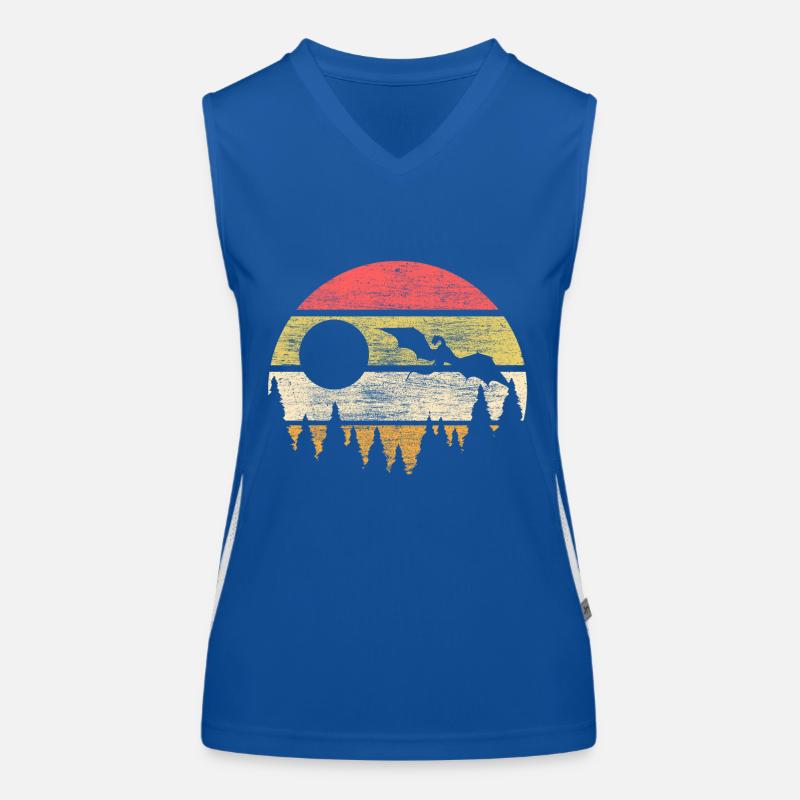 Dragon Monster Role Playing Women's Functional Contrast Tank Top