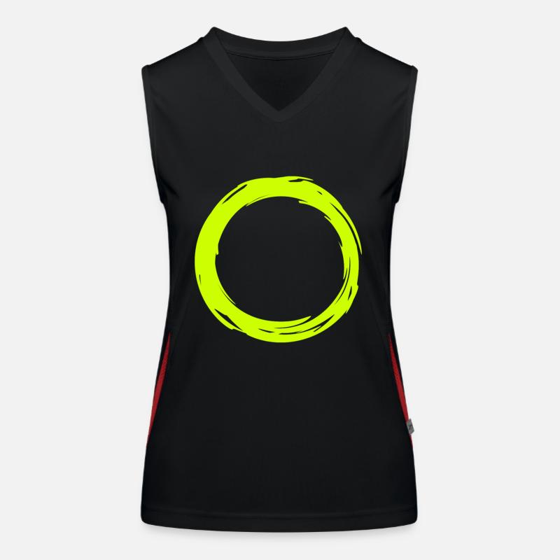 circle Women's Functional Contrast Tank Top