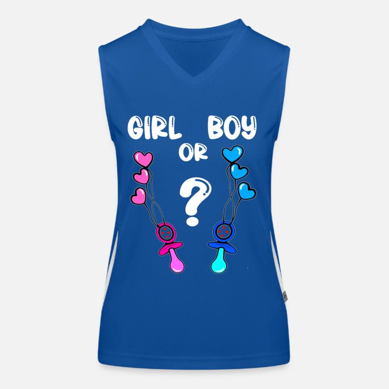 Mädchen Oder Junge Funktionelles Kontrast-Tank Top für Frauen