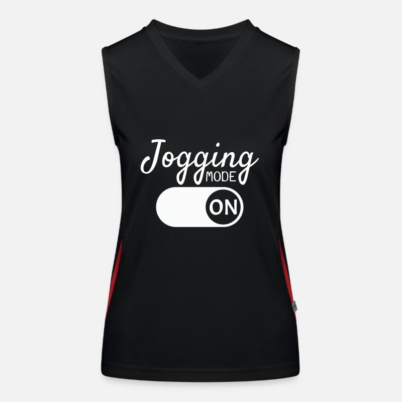 Jogging Débardeur respirant contrasté Femme