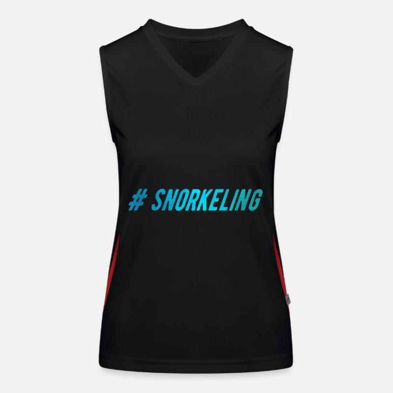 Plongée Cadeau Débardeur respirant contrasté Femme