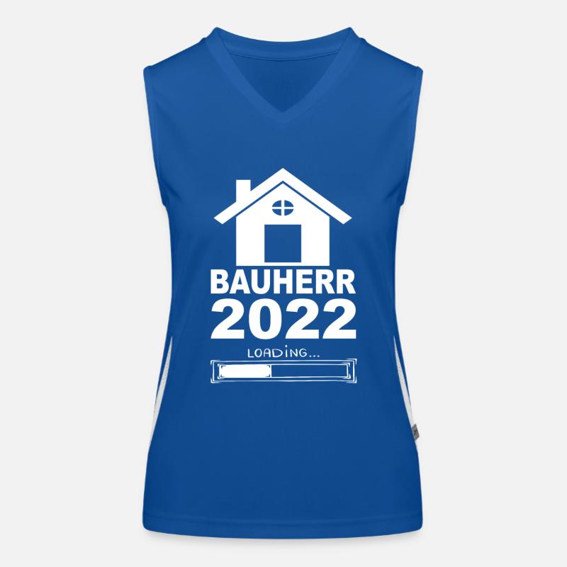 Bauherr 2022 Loading Funktionelles Kontrast-Tank Top für Frauen