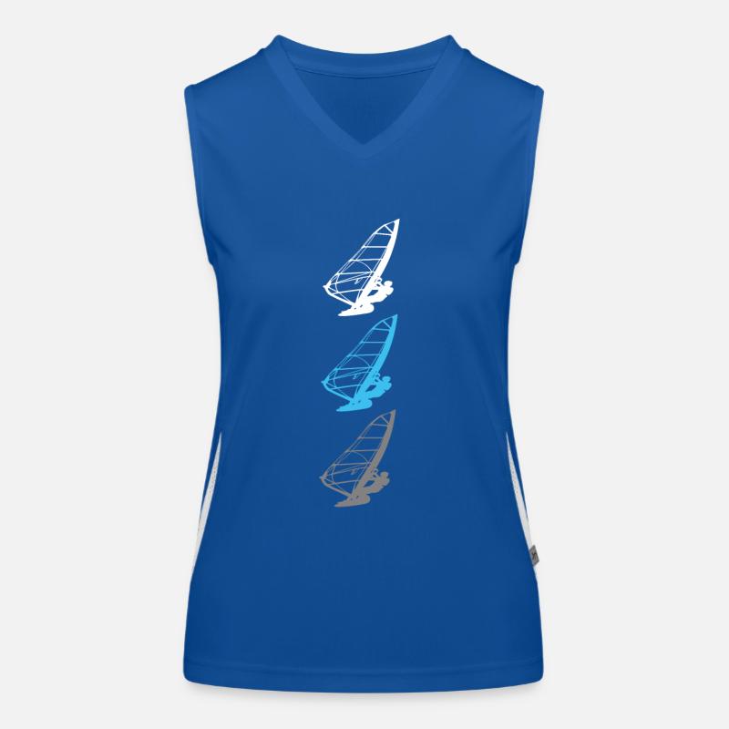 Windsurfing Women's Functional Contrast Tank Top