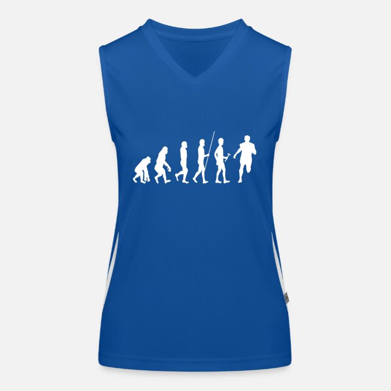 Laufsport Evolution Funktionelles Kontrast-Tank Top für Frauen