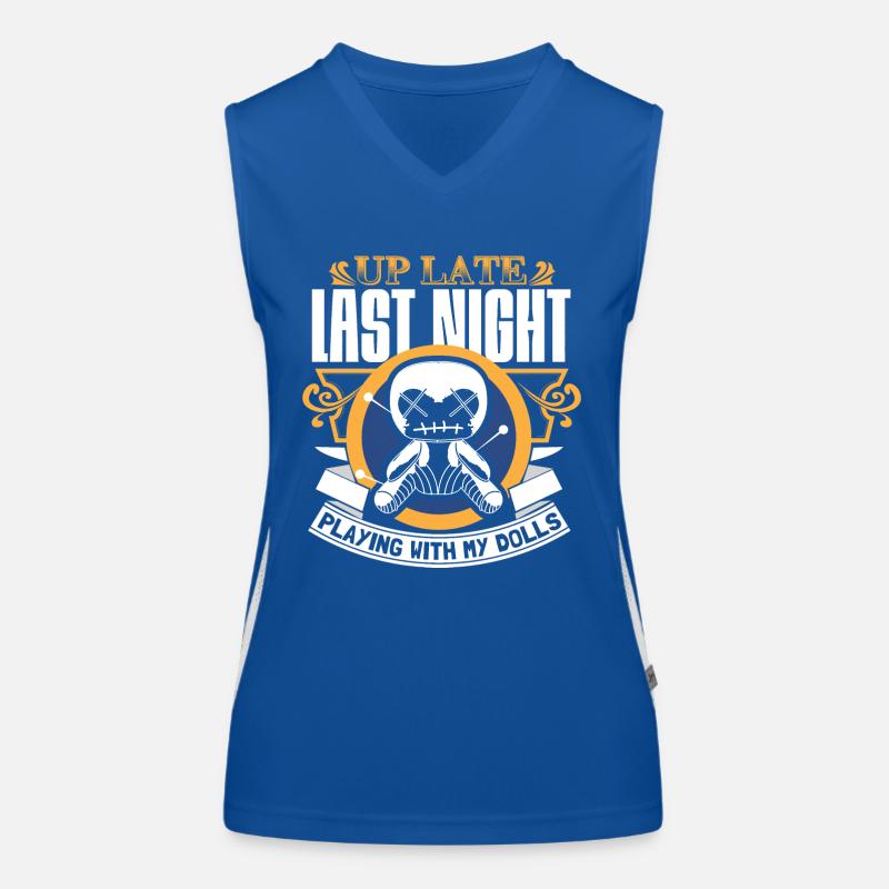 Voodoo Bondieu Geschenkidee Funktionelles Kontrast-Tank Top für Frauen